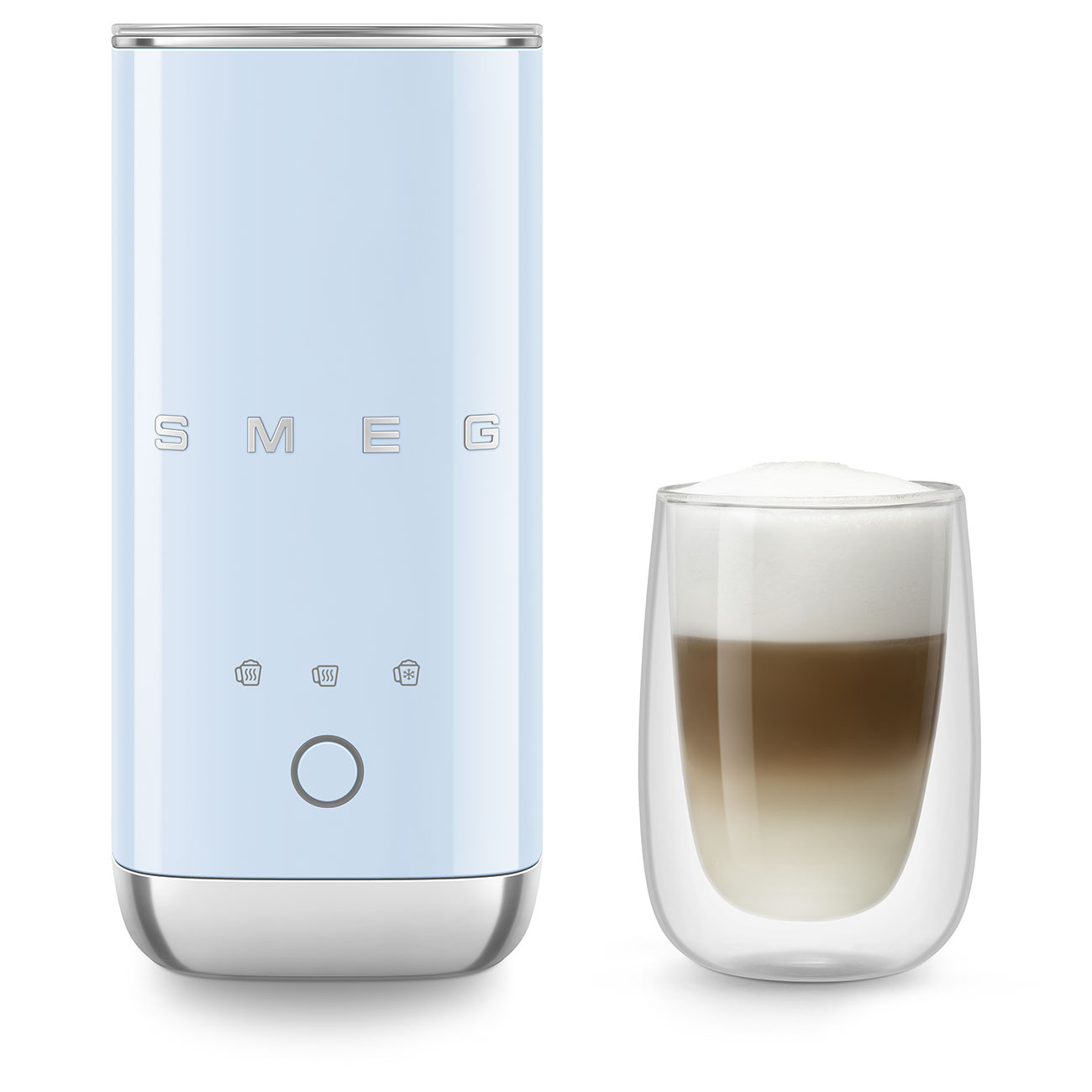 کف شیر ساز اسمگ ایتالیا Smeg MFF02PBEU آبی